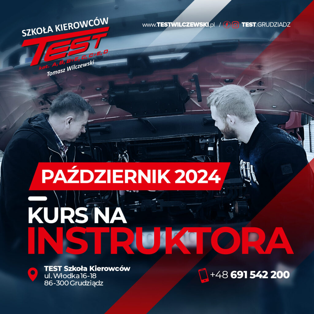 kurs na instruktora nauki jazdy