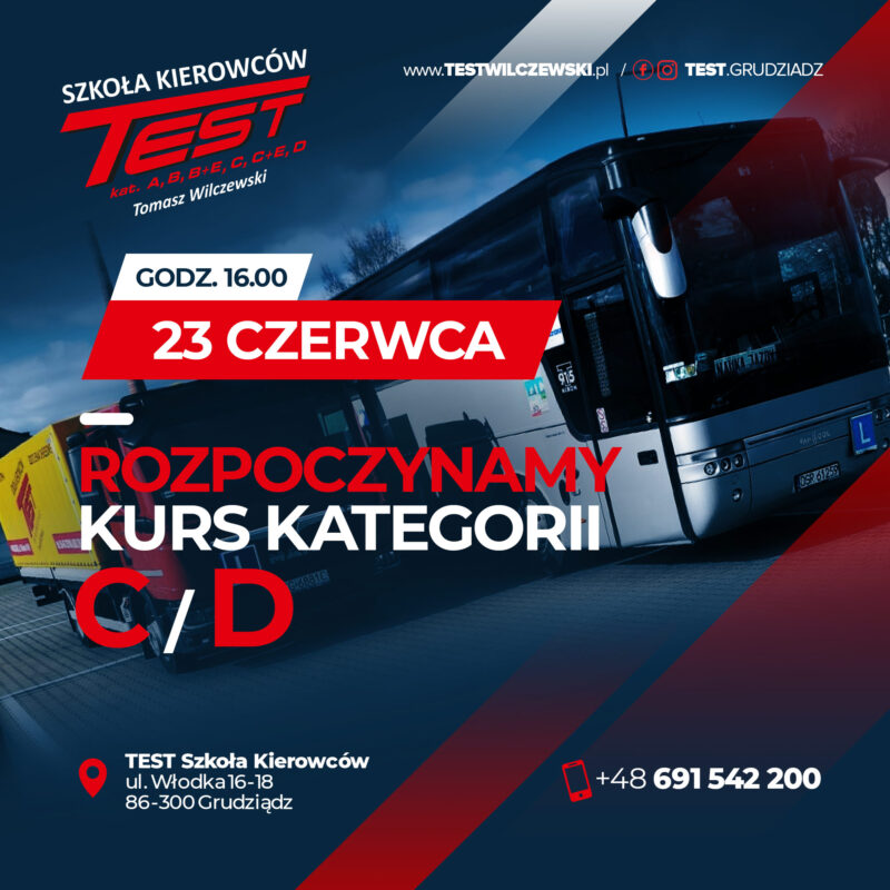 kurs na autobus grudziadz