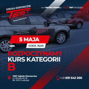 nauka jazdy grudziadz kat b